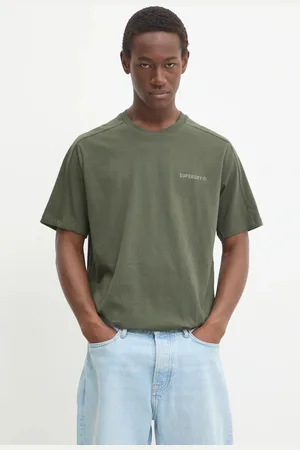 Superdry Bavlněné tričko barva, M1012083A-1IP