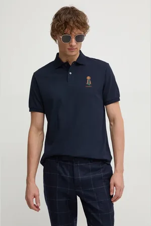 Hackett Bavlněné polo tričko tmavomodrá barva, s aplikací, HM563357