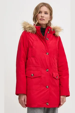 Pepe Jeans Péřová bunda CLEMENTINE dámská, barva, zimní, PL402435