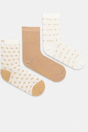 Guess Ponožky 3-pack dámské, růžová barva, O4BG03.KCJ20