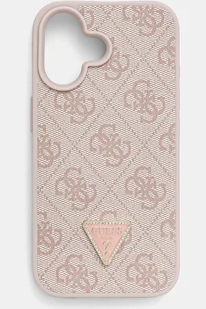 Guess Obal na telefon iPhone 16 6.1 barva, GUHCP16SP4TDPP