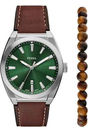 Fossil Hodinky a náramek barva, FS6080SET