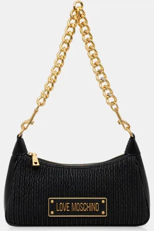 Moschino Kožená kabelka barva, JC4357PP0L