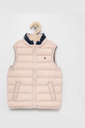 Tommy Hilfiger Dětská péřová vesta barva