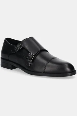 HUGO BOSS Kožené polobotky Tayil pánské, barva, 50529115