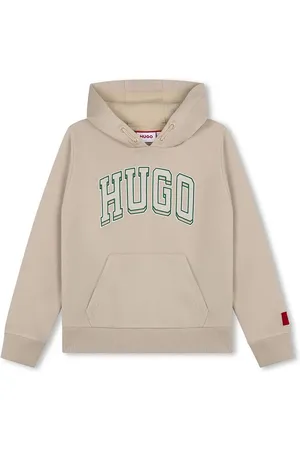 HUGO BOSS Dětská mikina barva, s kapucí, s potiskem, G00161