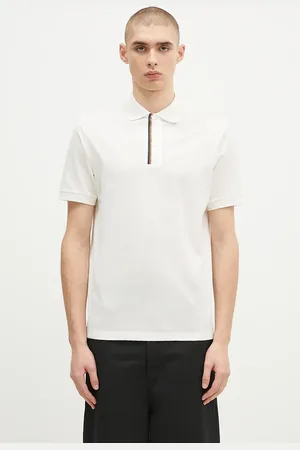 Paul Smith Bavlněné polo tričko barva, M1R-958PP-L00089