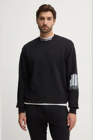 Philipp Plein Mikina pánská, barva, s potiskem, AADC MJO1320 STE003N