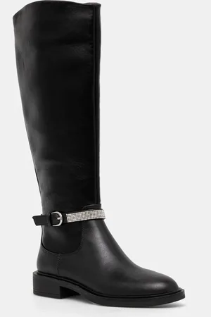 Steve Madden Kozačky Riggs dámské, barva, na plochém podpatku, SM11003416