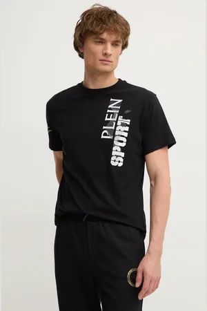 Philipp Plein Bavlněné tričko barva, s potiskem, AADC MTK7950 STE001N