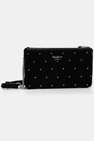 Pepe Jeans Semišová kabelka MASHA MAOS barva, PL031587