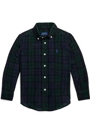 Ralph Lauren Dětská košile tmavomodrá barva, 322878883001