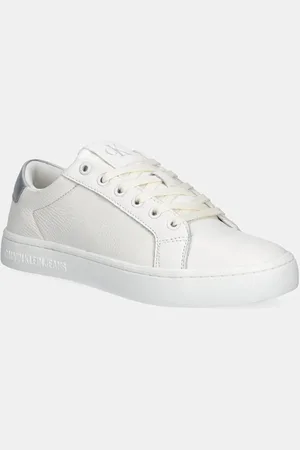 Calvin Klein Kožené sneakers boty CLASSIC CUPSOLE LOW OHB barva, YW0YW01799