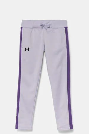 Under Armour Dětské tepláky Fleece Pants barva, hladké, 1356489