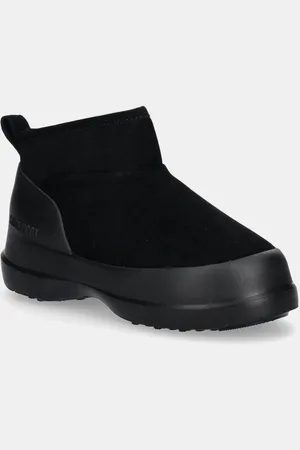 Moon Boot Semišové sněhule MB LUNA LOW BOOT SUEDE barva, 80D2480040 N001