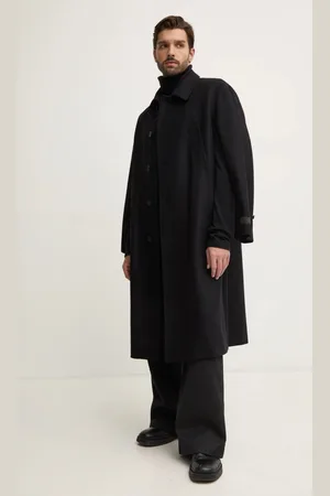 Maison Margiela Vlněný kabát barva, přechodný, SH2AA0008.S52207