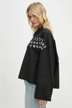 Maison Margiela Bavlněná košile barva, relaxed, s klasickým límcem, S62DT0034.S47294