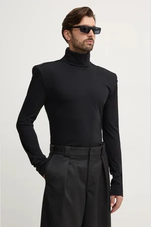 Maison Margiela Bavlněné tričko s dlouhým rukávem barva, SH2NH0002.S23588