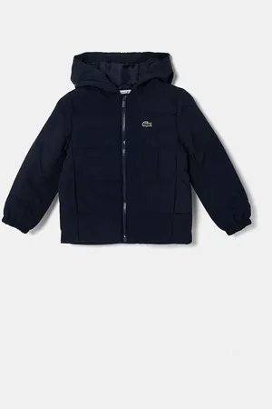 Lacoste Dětská bunda tmavomodrá barva, BJ1130