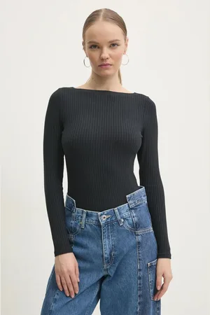 Abercrombie & Fitch Tričko s dlouhým rukávem barva, KI139-4606