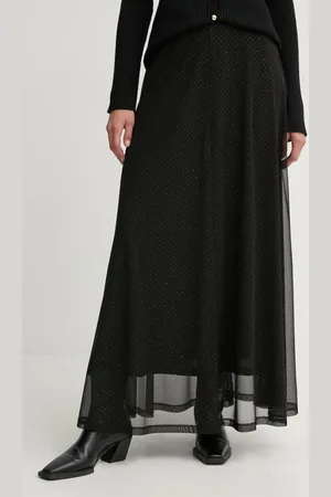 Bruuns Bazaar Sukně barva, maxi, áčková, BBW4253