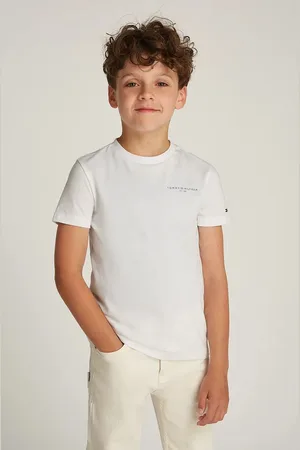 Tommy Hilfiger Dětské bavlněné tričko barva, s potiskem, KS0KS00594