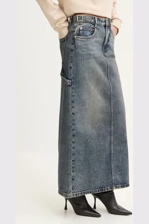 Miss Sixty Džínová sukně barva, maxi, 6L3KJ5050000