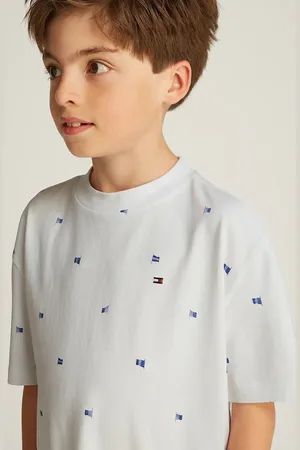 Tommy Hilfiger Dětské bavlněné tričko barva, KB0KB09353