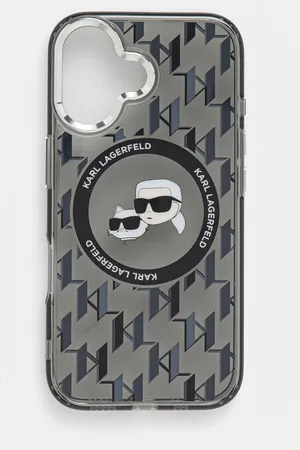 Karl Lagerfeld Obal na telefon iPhone 16 6.1 barva, KLHMP16SHMCKMHK