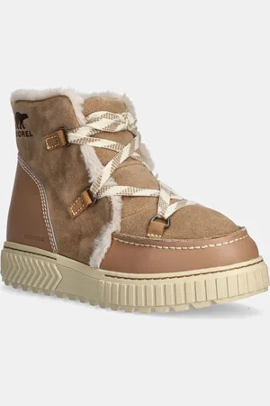 sorel Semišové sněhule ONA AVE ALPINE BOOT WP barva, 2088311226