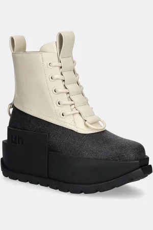 united nude Nízké kozačky Roko Patrol Boot dámské, černá barva, na platformě, 10881510192