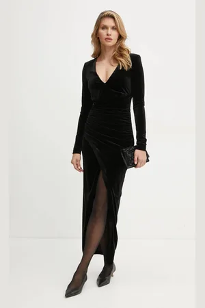 Guess Velurové šaty PAM barva, maxi, 4BGK20 6273A