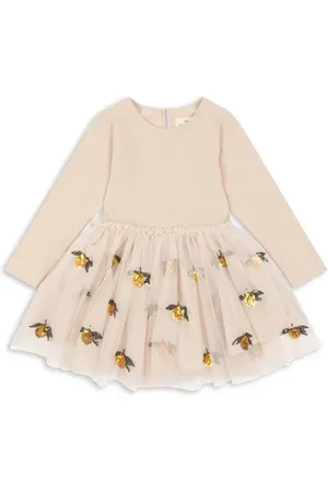 Konges Sløjd Dívčí šaty YVONNE BALLERINA DRESS barva, mini, KS102154