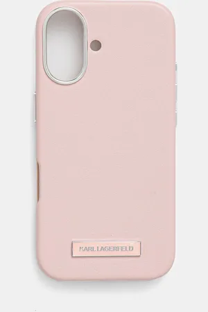 Karl Lagerfeld Obal na telefon iPhone 16 6.1 barva, KLHMP16SPGMSRPP
