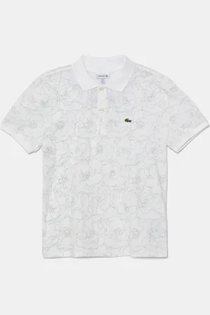 Lacoste Dětská bavlněná polokošile barva, PJ2613