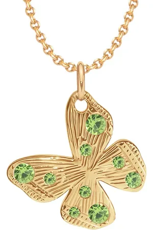 LILOU Pozlacený náhrdelník Papillon A03/MARKET/ANS/236