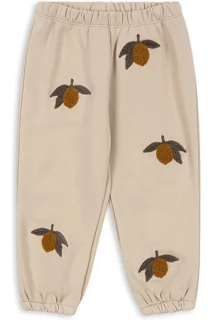 Konges Sløjd Dětské tepláky LOU TERRY SWEAT PANTS OCS barva, vzorované, KS102023