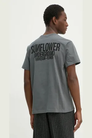 Sunflower Bavlněné tričko bílá barva, s potiskem, 2038.