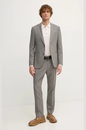 HUGO BOSS Vlněný oblek barva, 50528151