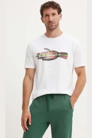 Paul Smith Bavlněné tričko barva, s potiskem, M2R.011R.NP4804