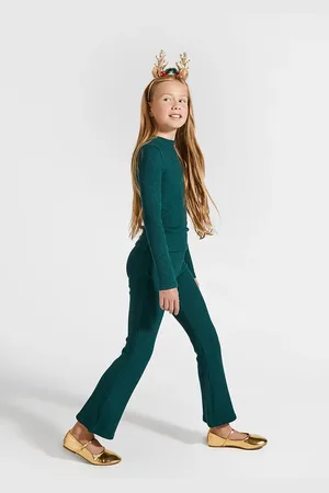 COCCODRILLO Dětské legíny barva, hladké, ELEGANT JUNIOR GIRL