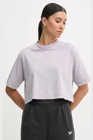 Reebok Bavlněné tričko barva, 100205891