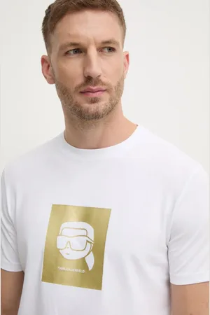 Karl Lagerfeld Tričko barva, s potiskem, 755460.551235