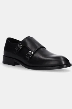 HUGO BOSS Kožené polobotky Limber pánské, barva, 50536161