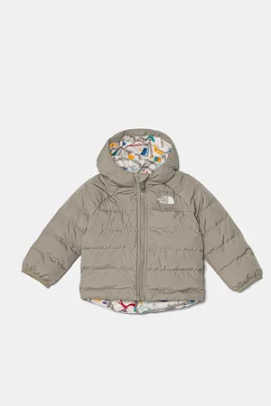 The North Face Oboustranná kojenecká bunda BABREVERSIBLE PERRITO HOODED JACKET barva, NF0A88W31I41