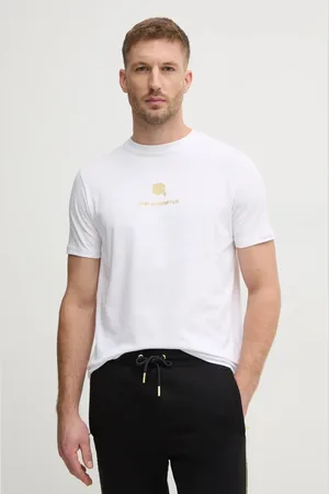 Karl Lagerfeld Tričko barva, s potiskem, 755461.551235
