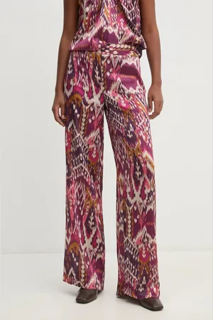 Hoss Intropia Kalhoty dámské, barva, široké, high waist, 6548625