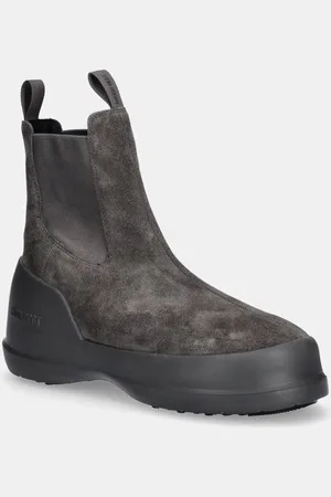 Moon Boot Semišové sněhule MB LUNA CHELSEA SUEDE barva, 80D2480050 H005