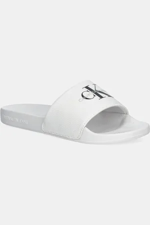 Calvin Klein Pantofle SLIDE MONOGRAM WMNS dámské, barva, YW0YW01835