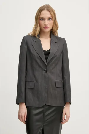 Sisley Blazer s příměsí vlny barva, 2C3DLW02J